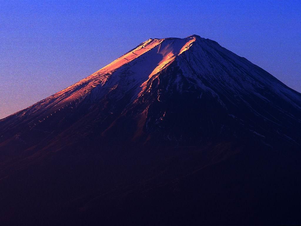 夕焼け富士